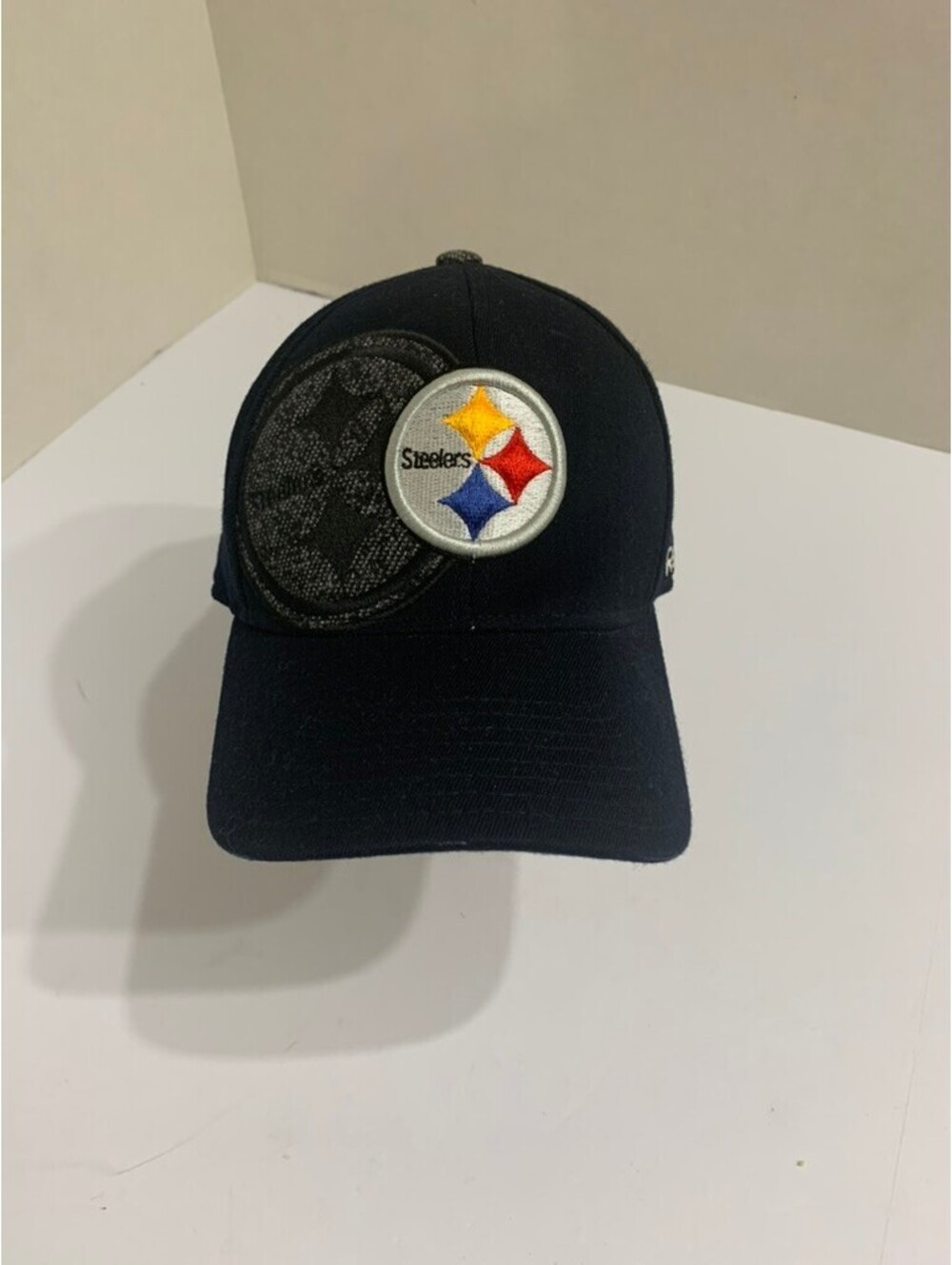 Pittsburgh Steelers Black Baseball Cap Onfield Reebok Size S/M
